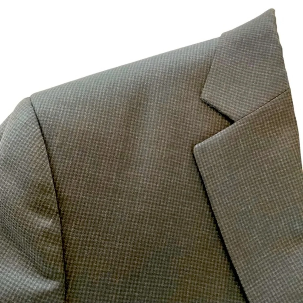 Barney's New York Loro Piana Napoli 40R Super 130 Wool Blazer Sports Coat Check